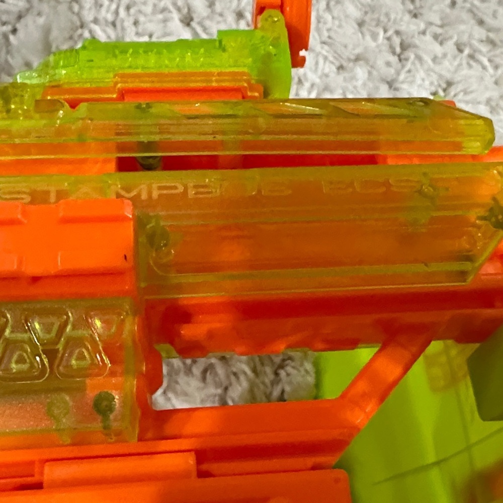 COLLECTABLE Nerf N-Strike Stampede ECS, Sonic Series Tactical Blaster - Picture 8 of 11